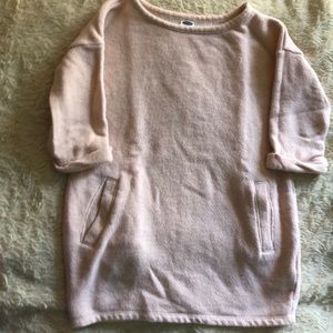 Little girls long 3/4 sleeve sweater